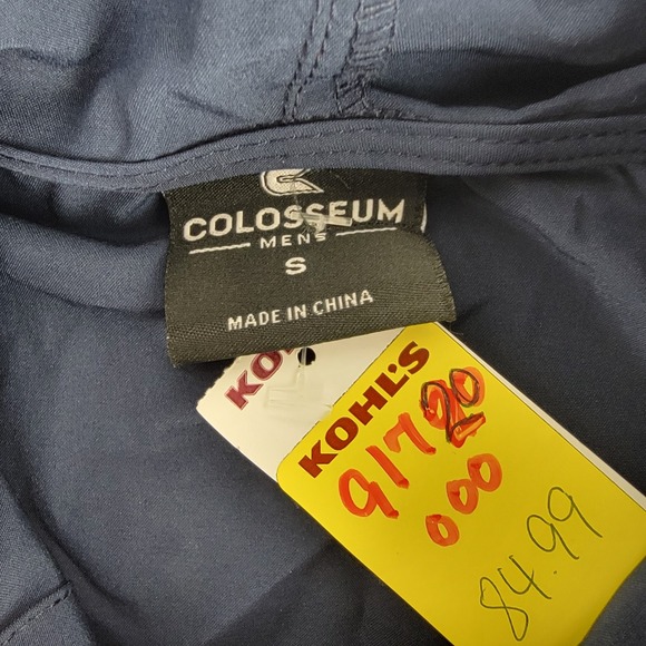 Colosseum Penn State Nittany Lions Pullover Anorak Jacket Men's Size S Navy Gray - Picture 6 of 8